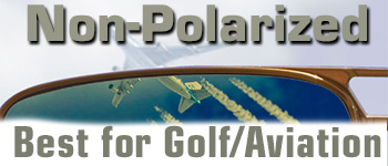 Non-Polarization is Best for Golf and Flying