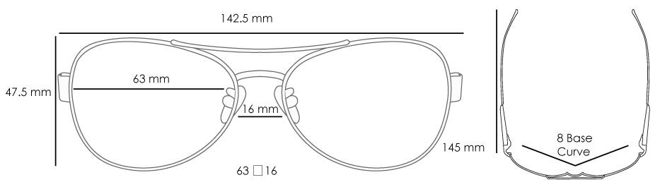 Product dimensions