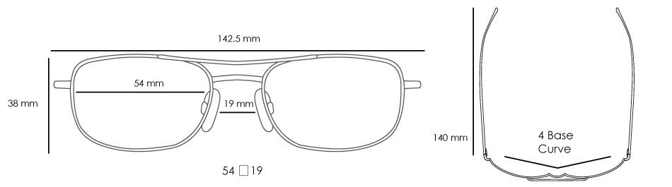 Product dimensions