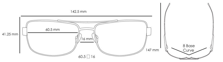 Product dimensions
