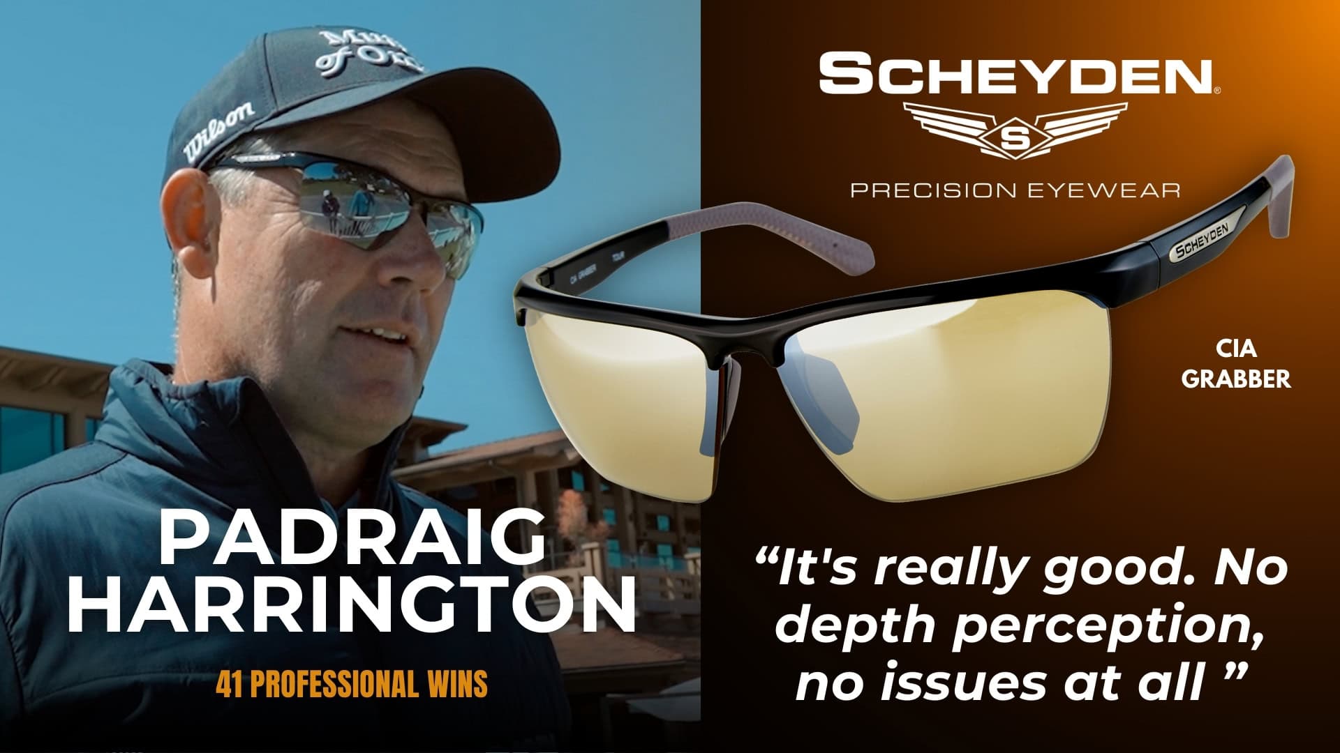 Padraig Harrington - Scheyden Eyewear