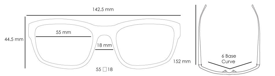 Product dimensions